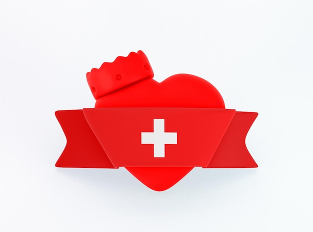 Bandiera del cuore della Svizzera