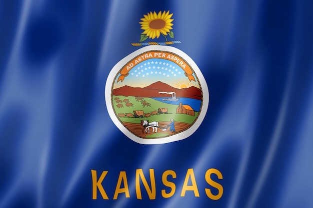 Bandiera del Kansas, USA