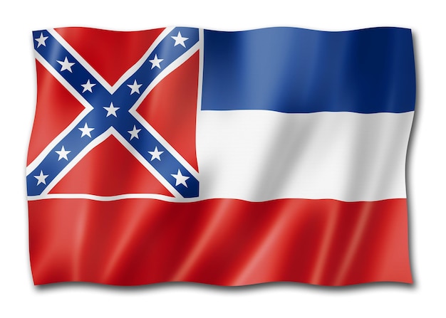 Bandiera del Mississippi USA