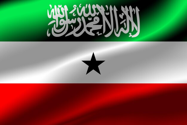 Bandiera del Somaliland come sfondo