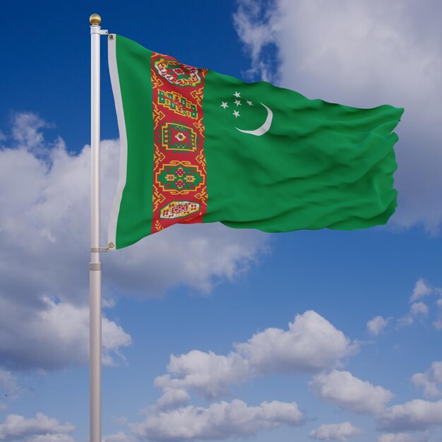 Bandiera del Turkmenistan