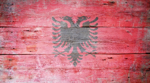 Bandiera dell&#39;Albania