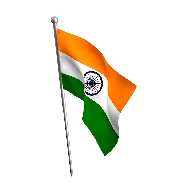 Foto bandiera dell'india
