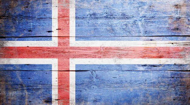 Bandiera dell&#39;Islanda