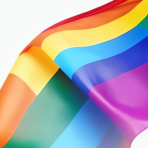 bandiera dell'orgoglio colori dell'arcobaleno attivismo LGBTQ