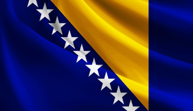 Bandiera della Bosnia ed Erzegovina