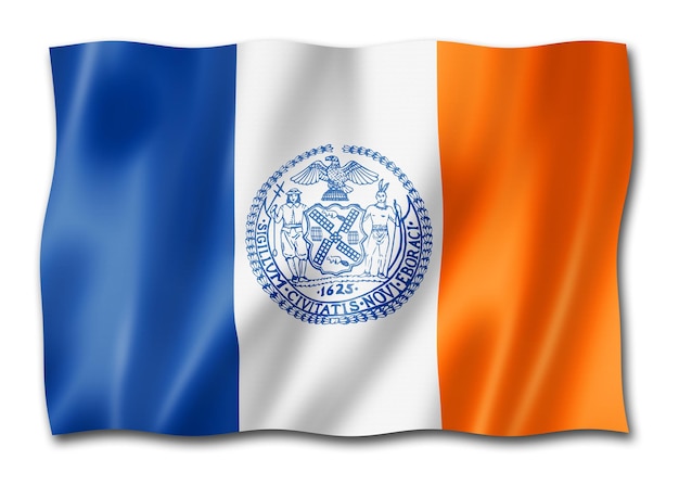 Bandiera della città di New York Stati Uniti d'America