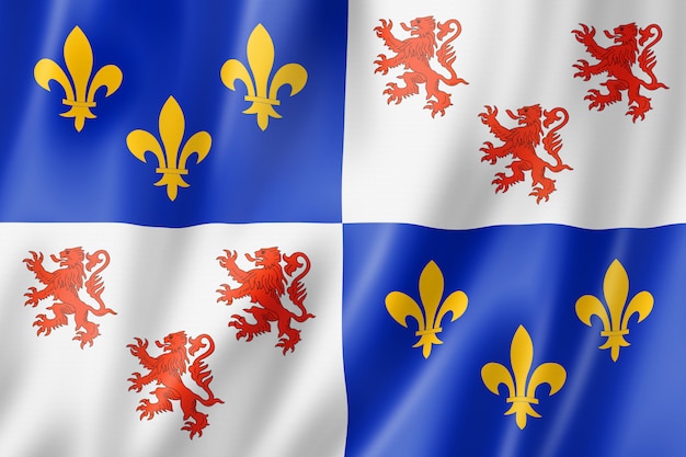 Bandiera della regione Piccardia, Francia