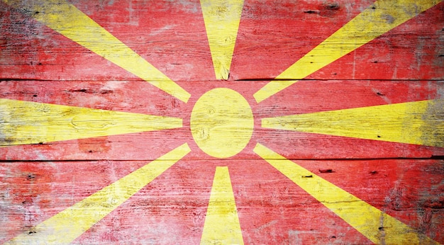 Bandiera della Repubblica di Macedonia