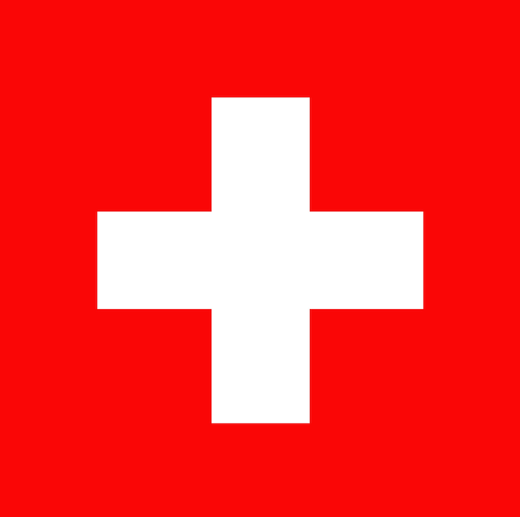 Foto bandiera della svizzera