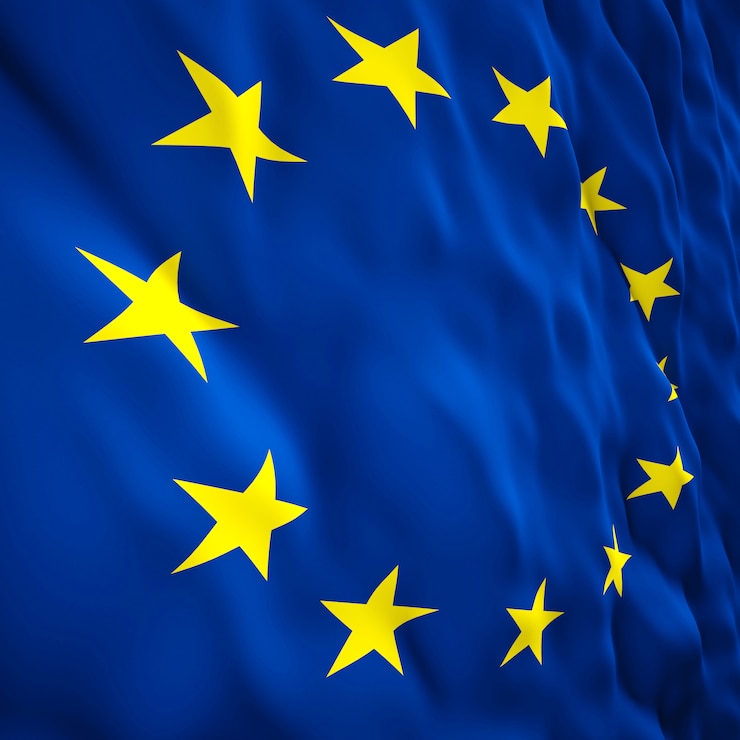 Foto bandiera europa