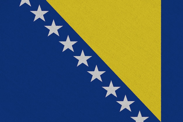 Bandiera in tessuto Bosnia ed Erzegovina