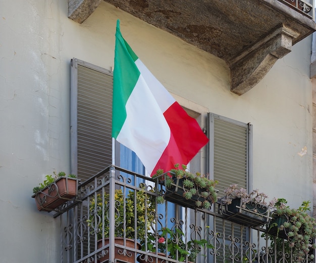 Bandiera italiana d'Italia