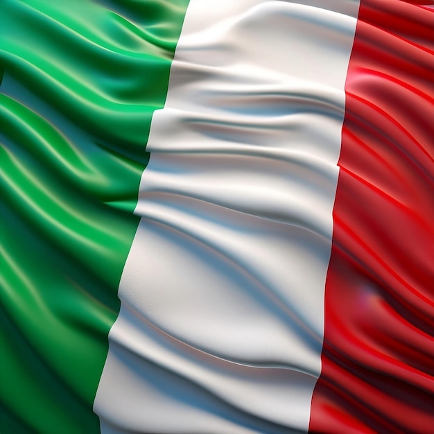 bandiera italiana nel vento