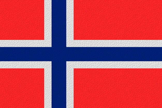 Bandiera nazionale delle Svalbard Sfondo con bandiera delle Svalbard