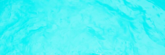 BANNER Astratto natura reale superficie dell'acqua texture copia spazio morbido sfondo astratto come cielo o tessuto Turchese Colore azzurro brillante Design Semplicità Minimalismo Infinito Umore romantico