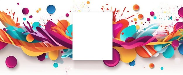 Banner colorato con enormi sconti per i tuoi acquisti sfrenati durante l'evento di vendita flash