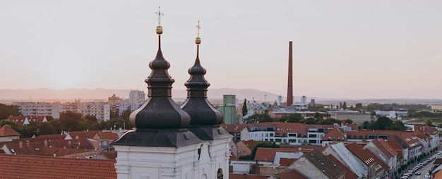 Banner con vista sui tetti