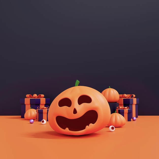 Banner di felice giorno di halloween