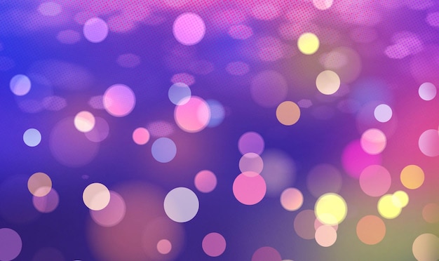 Banner di sfondo bokeh blu per i manifesti di saluto alla festa, gli eventi pubblicitari e varie opere di design