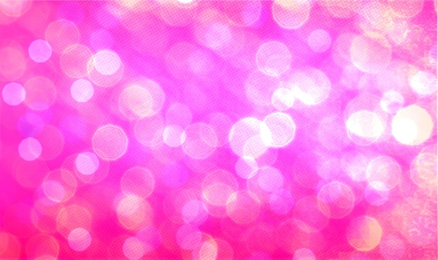 Banner di sfondo bokeh rosa perfetto per feste, eventi pubblicitari, anniversari e varie opere di design