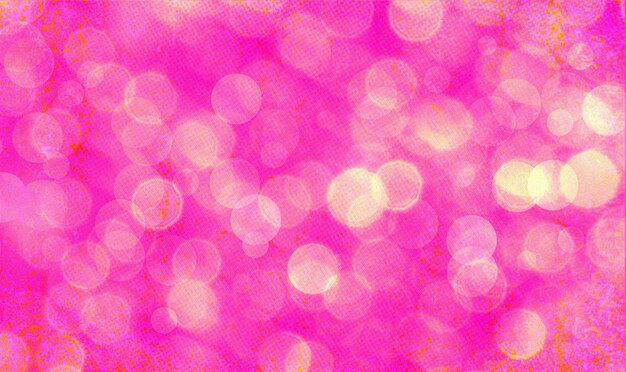 Banner di sfondo bokeh rosa perfetto per feste, eventi pubblicitari, anniversari e varie opere di design