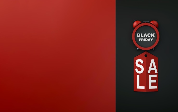 Foto banner di vendita del black friday