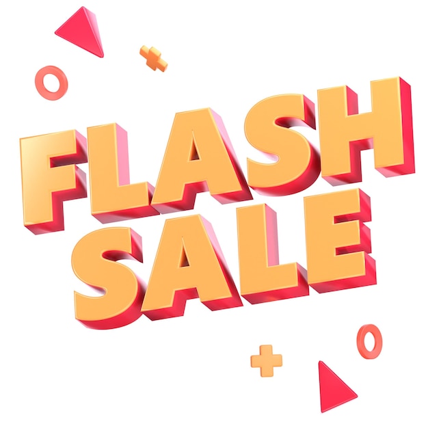 Banner di vendita flash