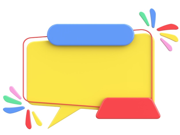 Banner di vendita progettazione di banner 3D illustrazione 3D