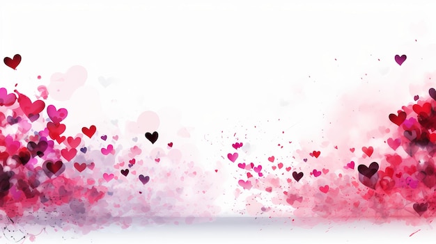 Banner personalizzato per il giorno di San Valentino con un design accattivante per testo personalizzabile