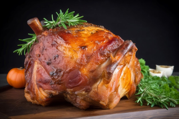 Barbecue cibo di maiale tedesco Carne arrosto Genera Ai