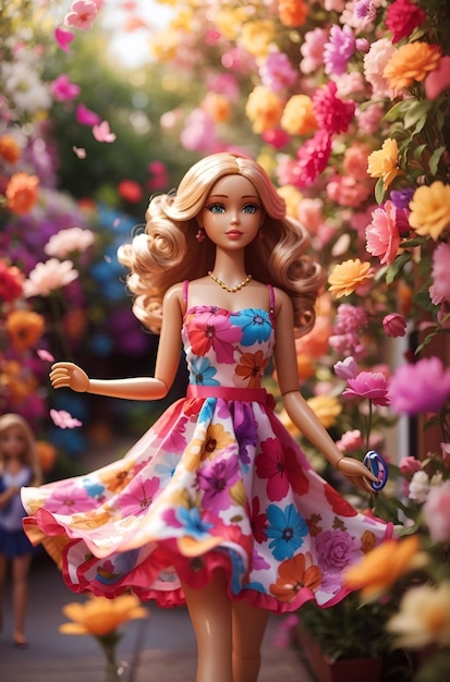 Barbie Barbie Fantasia Realistica Barbie meravigliosa