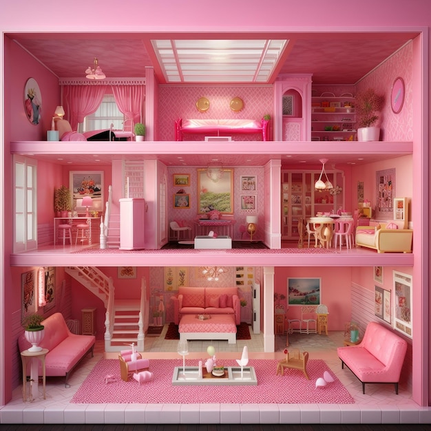 Barbie Dream House piena di gioia e immaginazione