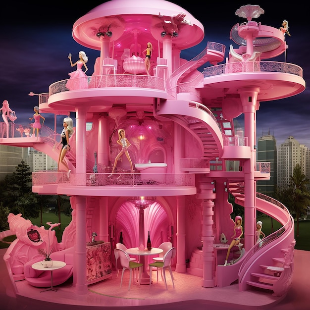 Barbie's Pink Wonderland Vivi un'avventura e un divertimento senza fine a 360 gradi