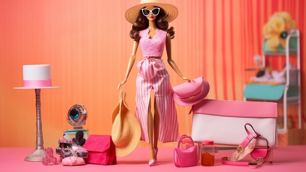 Barbie Shopaholic Outfit estivo alla moda