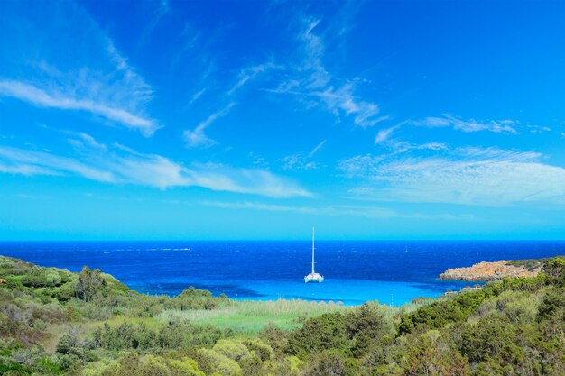 Barca da sola in Costa Smeralda Italia