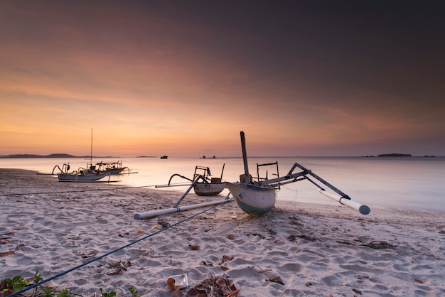 Barca tradizionale dall'Indonesia