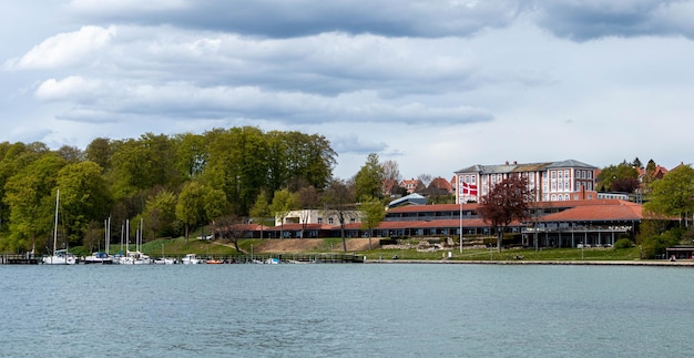 barche nel porto di Svendborg