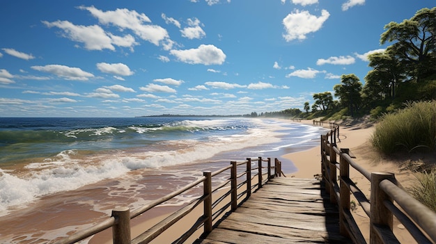 barra della spiaggia Sfondo creativo per fotografia ad alta definizione