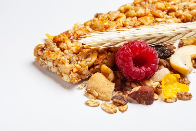 Barretta di cereali con frutta