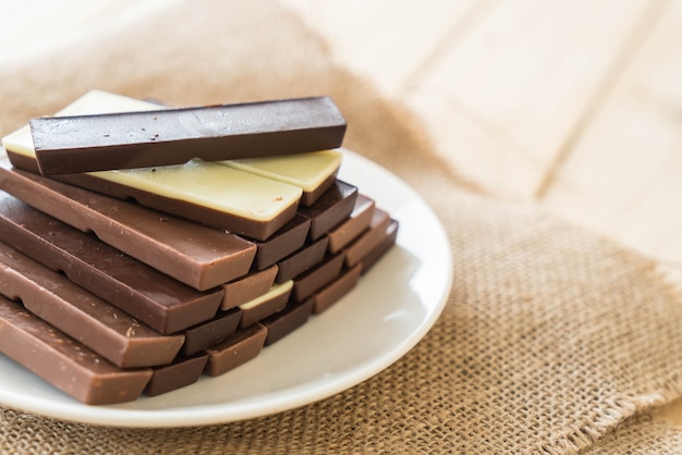 barrette di cioccolato