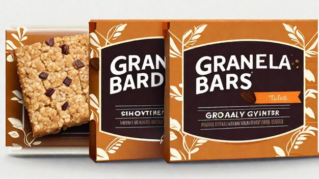 Barrette di granola salutari per spuntini nutrienti