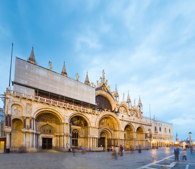 Basilica Cattedrale Patriarcale di San Marco, Piazza San Marco, Venezia, Italia.