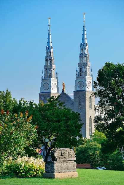 Basilica di Notre Dame a Ottawa, Ontario, Canada