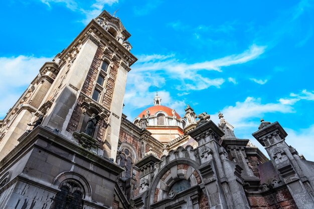 Basilica di San Juan nel centro storico della città monumentale di Oviedo Asturias Spagna