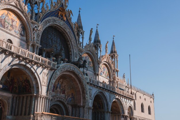 Basilica di San Marco a Venezia, Italia Cattedrale bizantina esterna