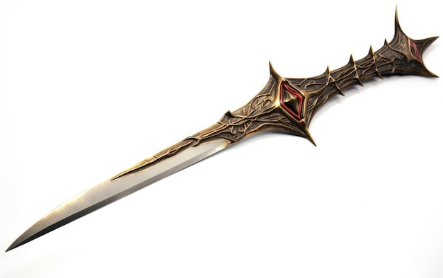 BattleReady War Glaive su sfondo bianco