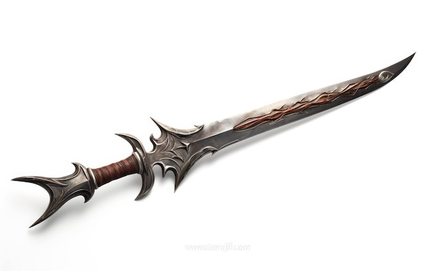 BattleReady War Sword su sfondo bianco