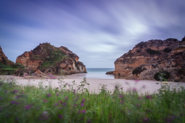 Bay Seascape in una lunga esposizione.