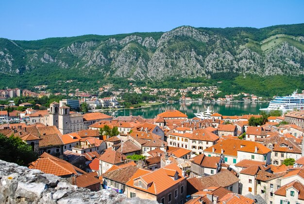 Bay View dalla fortezza di Kotor